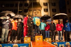 Siegerehrung Stabhochsprung