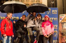 Siegerehrung Frauen Weitsprung